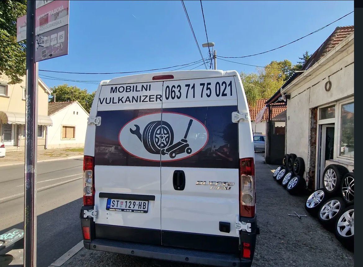 Servisno vozilo mobilnog vulkanizera